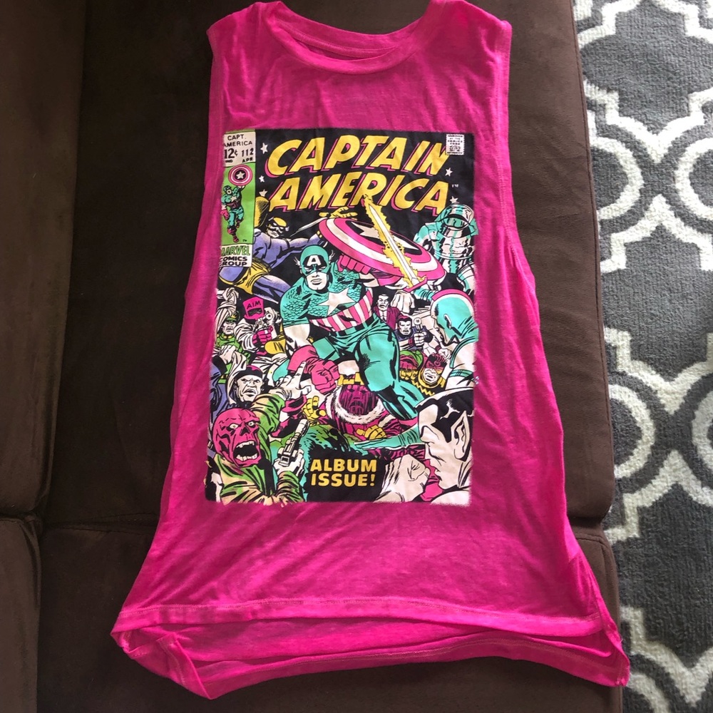 Marvel’s Captain America Muscle Tee